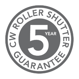 CW Roller Shutter 5 Year Guarantee